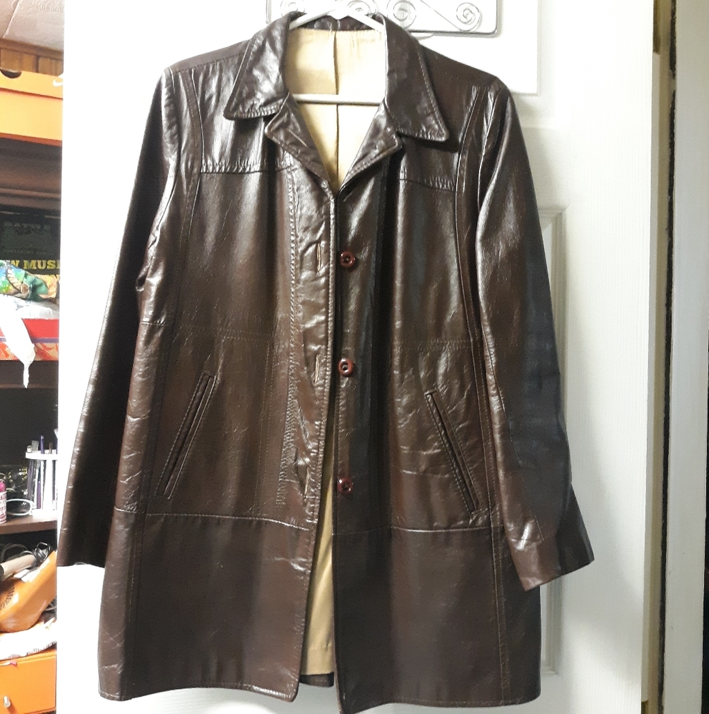 Vintage medium suede life blazer jacket